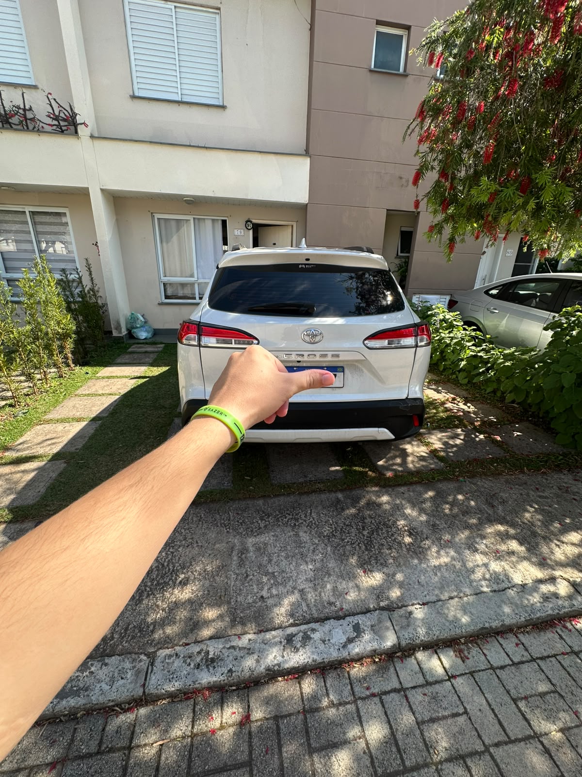 Traseira do Corolla Cross XR